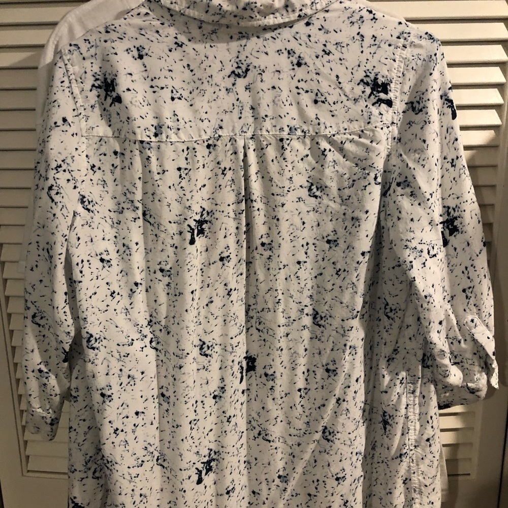 Khaki & Co. Long sleeve oversized button up shirts medium/large - Picture 6 of 10